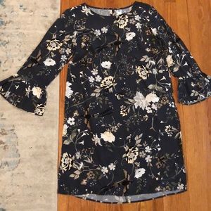 Floral slip on dress